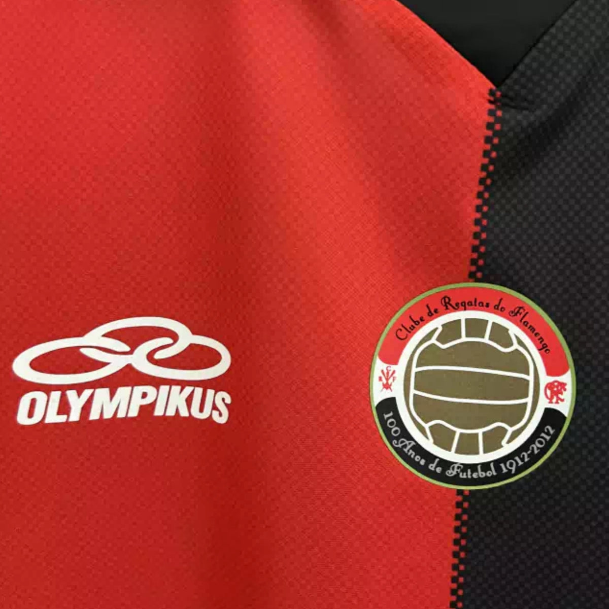 Flamengo Domicile 12/13 - 100e anniversaire - Détail