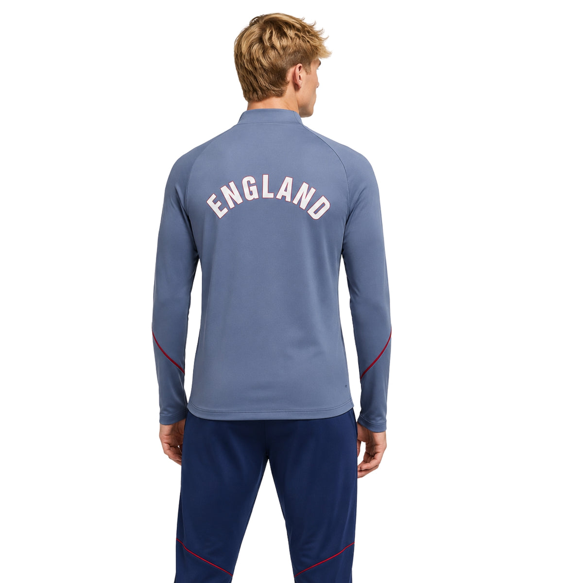 Angleterre 26/27 - Survêtement - 1/2 Zip - Bleu et Bleu Marine