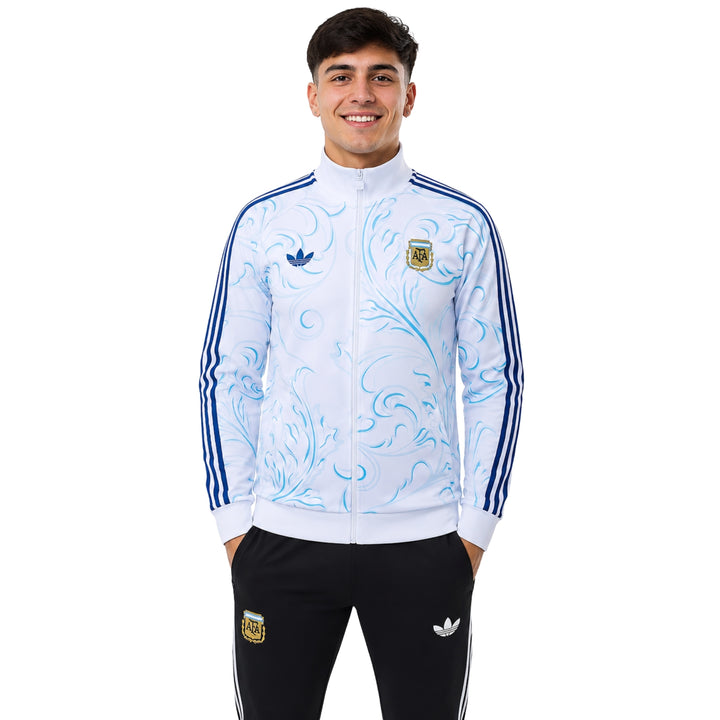 Argentine 26/27 - Survêtement - Zip Complet - Blanc et Bleu