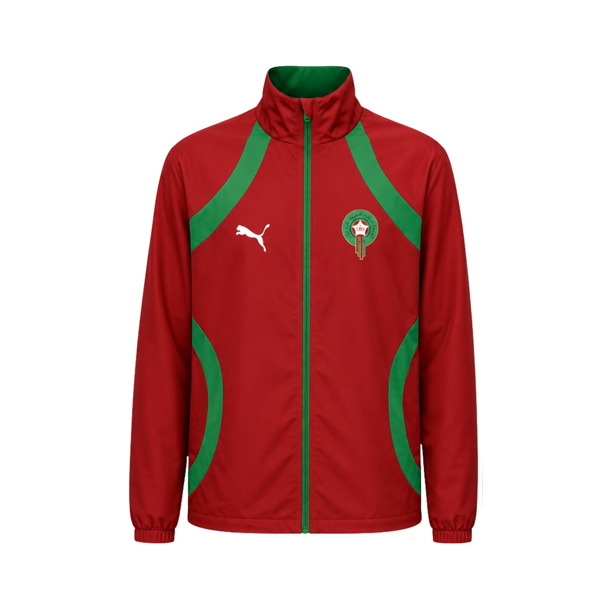 Coupe-Vent - Maroc 26/27 - Rouge et Vert