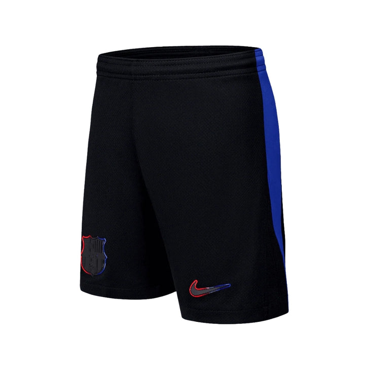 Short Barcelone Extérieur 24/25 - Noir et Bleu 2