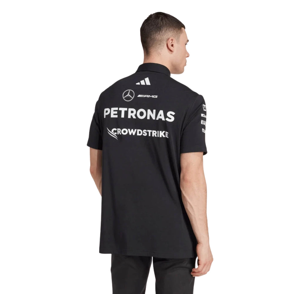 Mercedes AMG Petronas F1 2025 Polo - Black