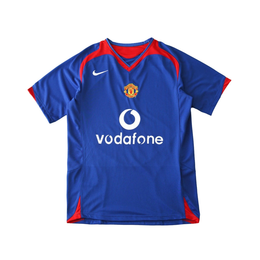 Manchester United Extérieur 05/06 - Bleu Vodafone