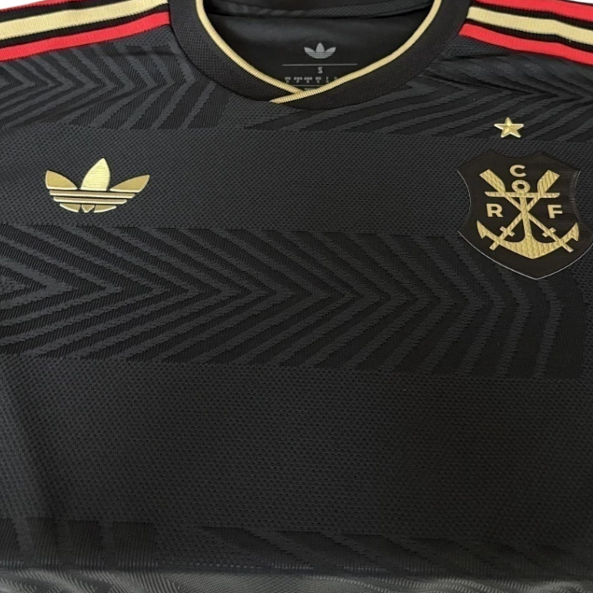 Flamengo Third 25/26 - Player Version - Anthracite Grey and Gold
