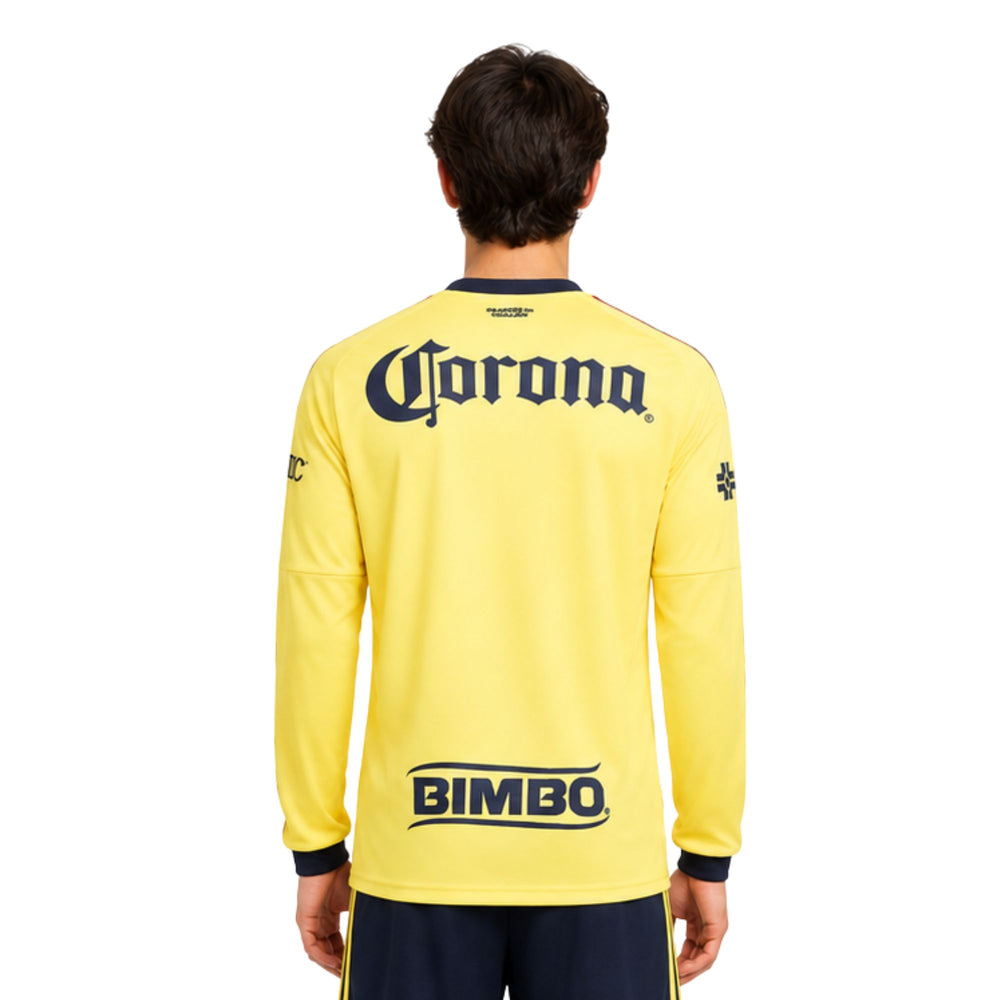 Club América Domicile 26/27 - Manches Longues