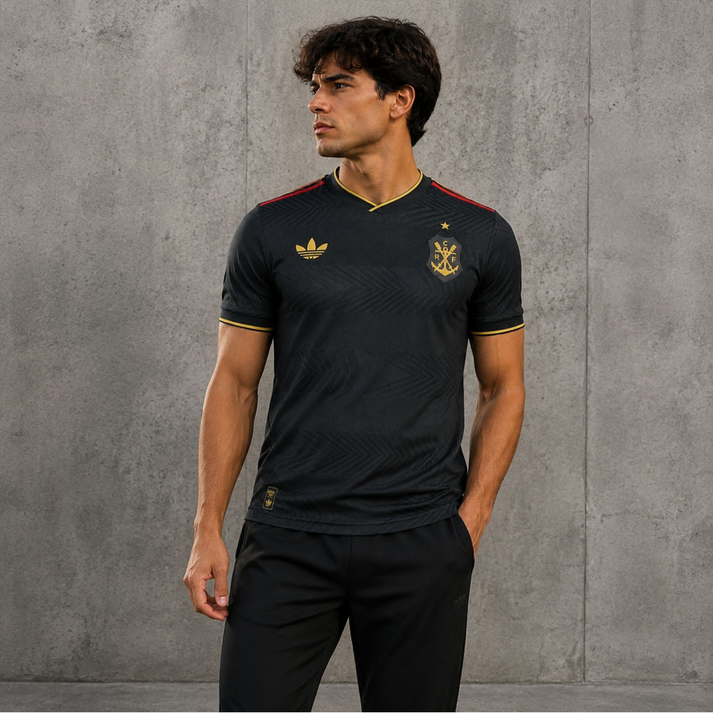 Flamengo Third 25/26 - Player Version - Anthracite Grey and Gold