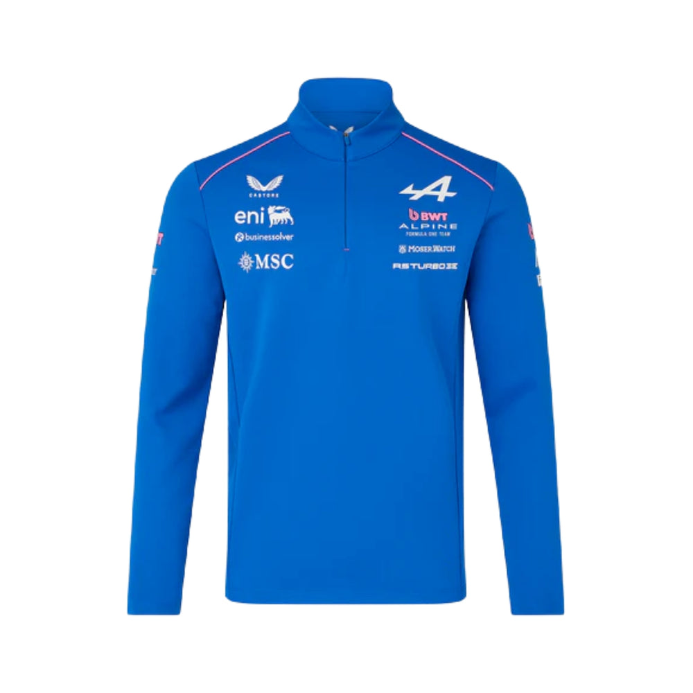Sudadera Alpine F1 2026 - Media Cremallera