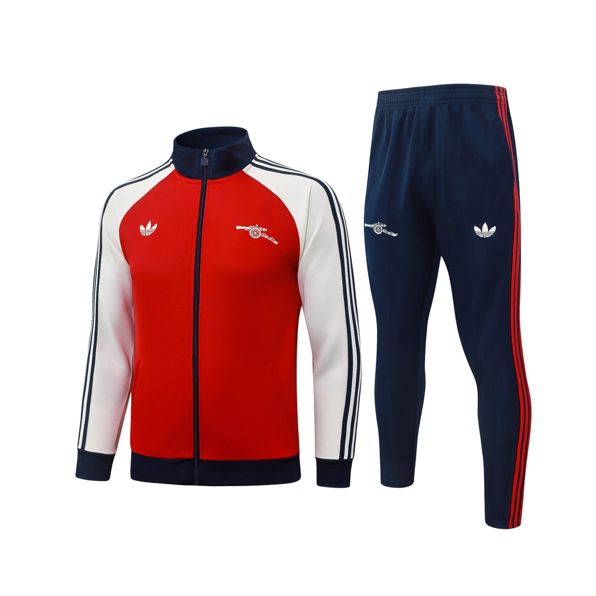 Arsenal 26/27 - Tracksuit - Full Zip - Red, White and Navy Blue