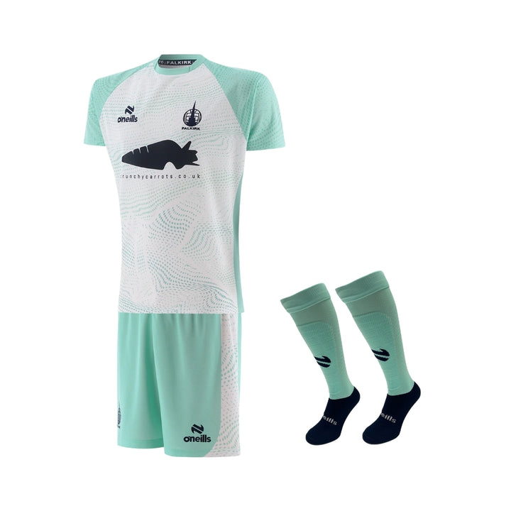 Kit - Falkirk Gardiens de But 25/26 - Vert Menthe et Blanc