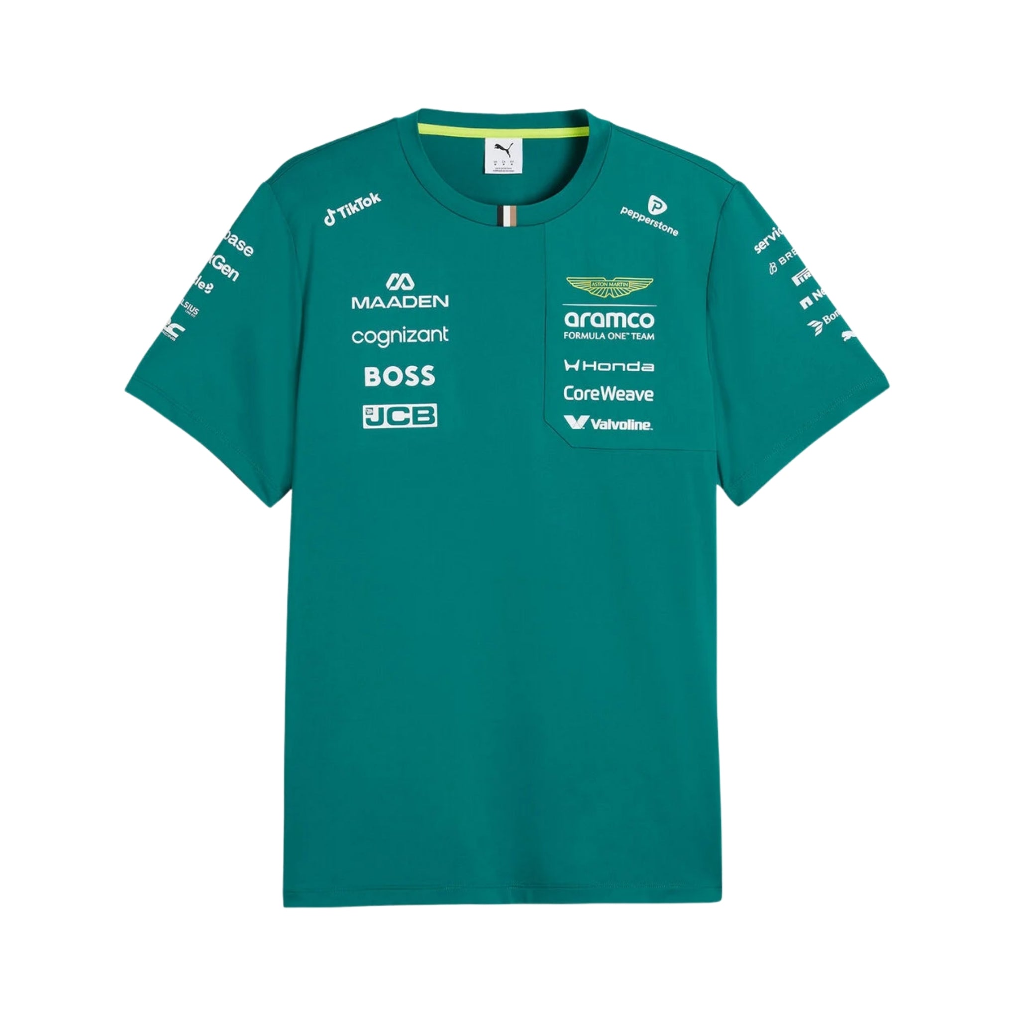 T-Shirt Aston Martin F1 2026 F1 2026 - Équipe Feminine - Vue de face