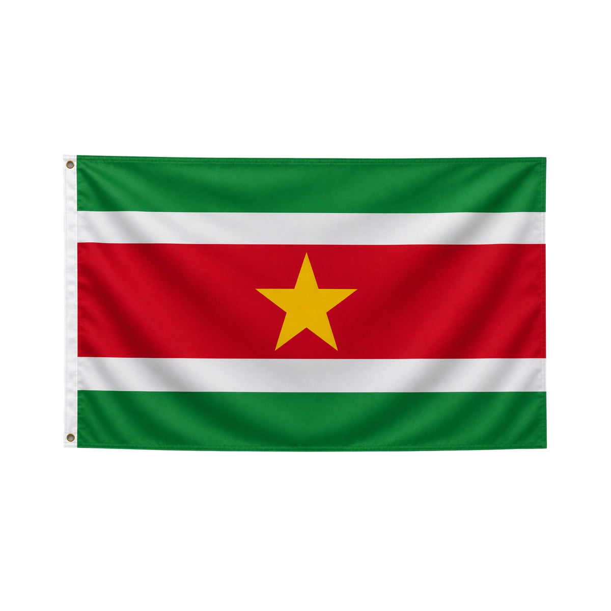 Flag - Suriname - Red and Green
