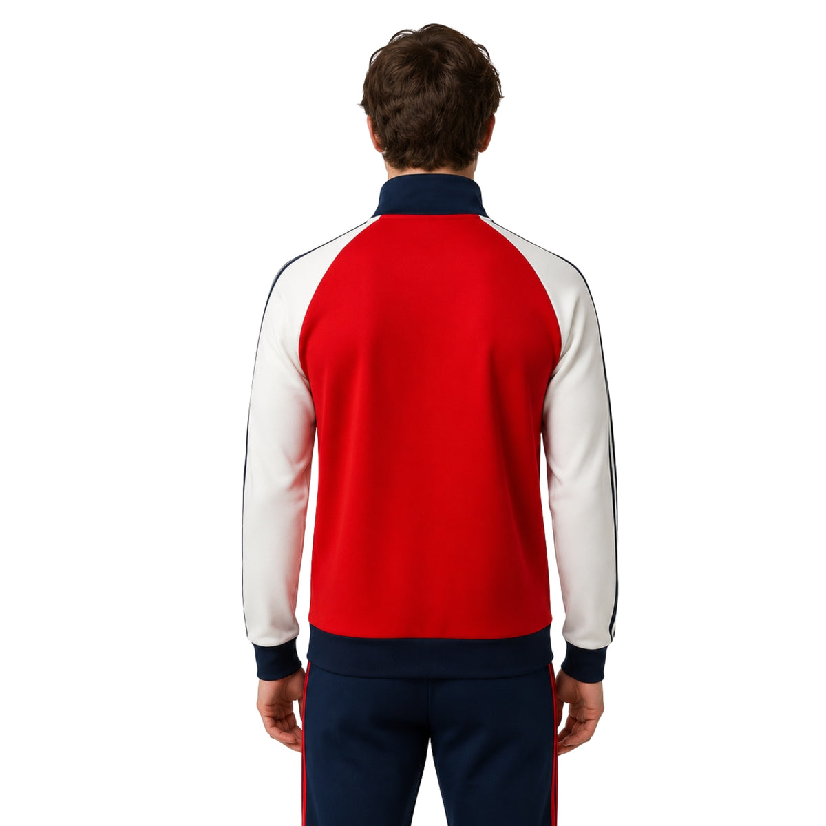 Arsenal 26/27 - Tracksuit - Full Zip - Red, White and Navy Blue