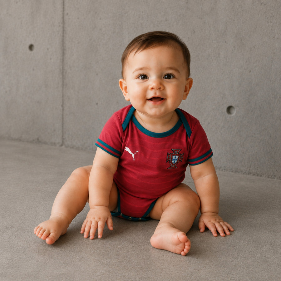 Portugal - Body Bébé Domicile 26/27 - Coupe du Monde 2026