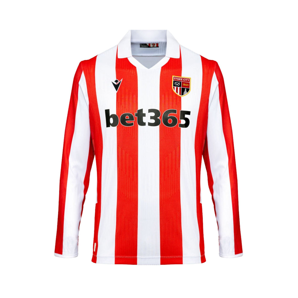 Stoke City Domicile 26/27 - Manches Longues