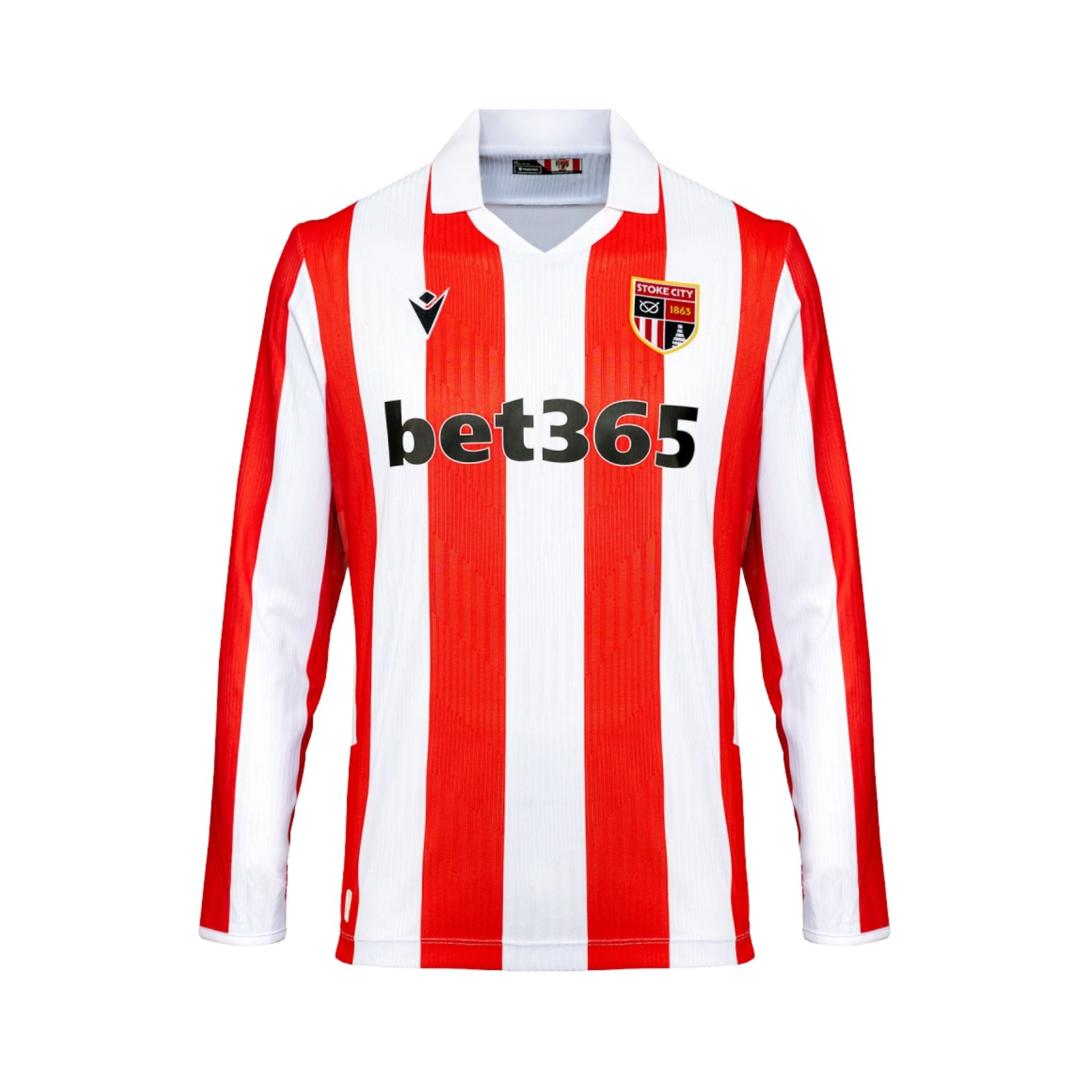 Stoke City Domicile 26/27 - Manches Longues