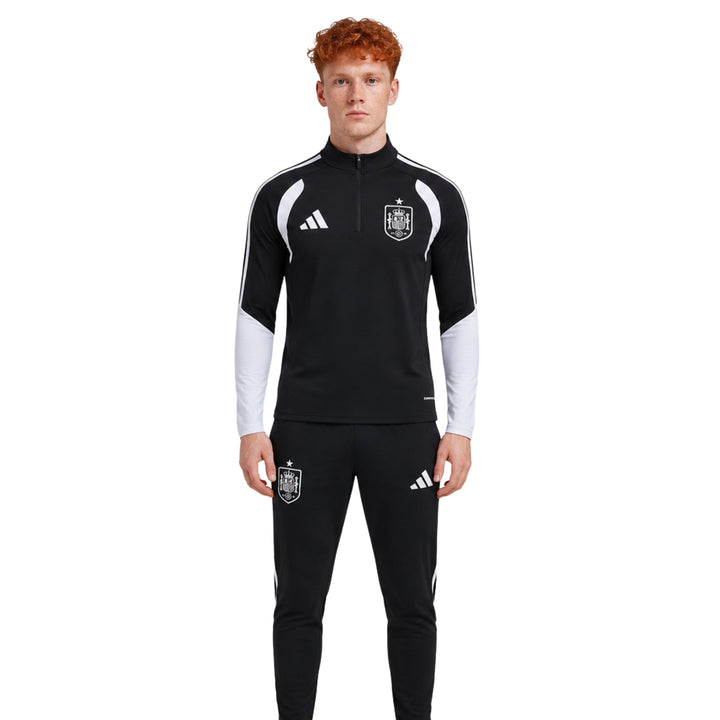Espagne 26/27 - Survêtement - 1/2 Zip - Noir et Blanc