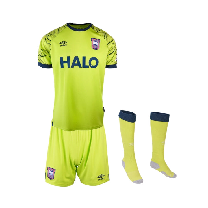 Kit - Ipswich Town Gardiens de But 25/26 - Vert Fluo