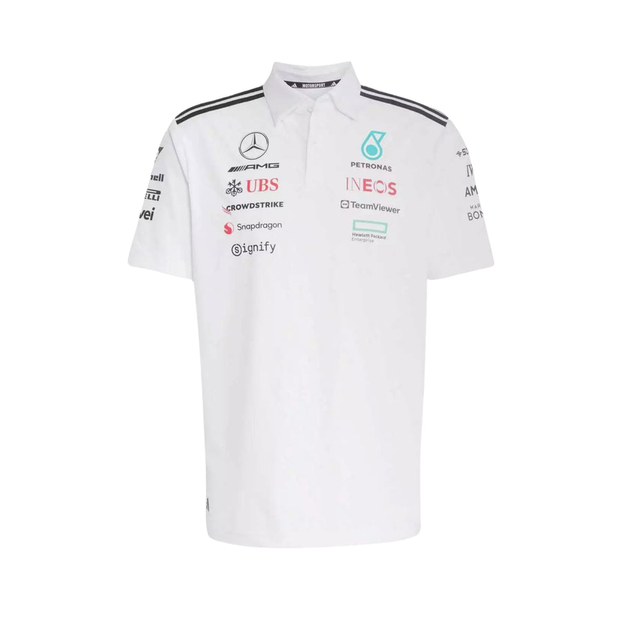 Polo Mercedes AMG Petronas F1 2025 - Blanc