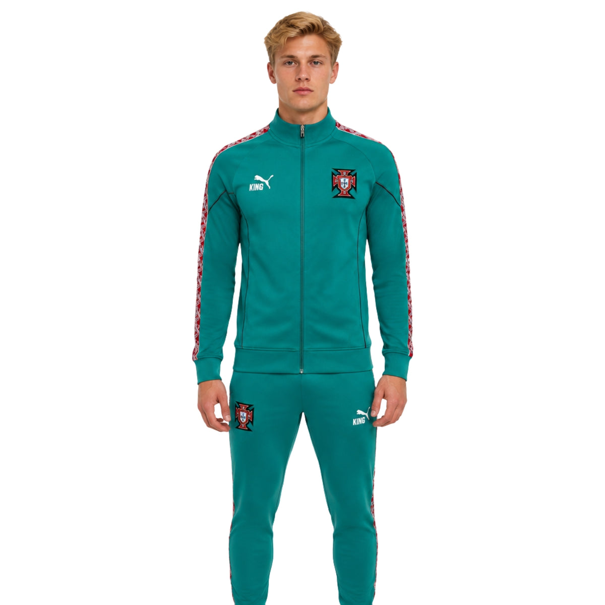 Portugal 26/27 - Survêtement - Zip Complet - Vert