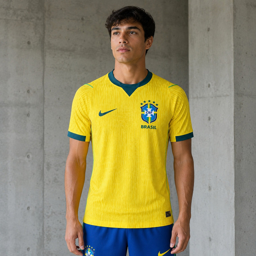 Brésil Domicile 26/27 - Coupe du Monde 2026 - Version Joueur