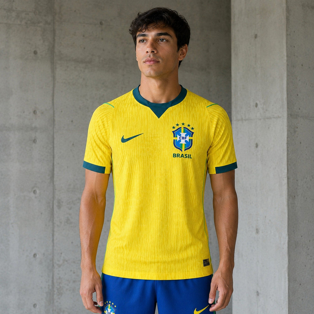 Brésil Domicile 26/27 - Coupe du Monde 2026 - Version Joueur