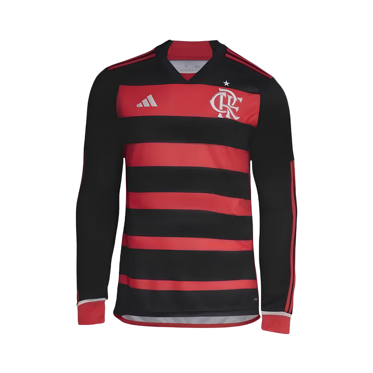 Flamengo Home 24/25 - Long Sleeve - Front view