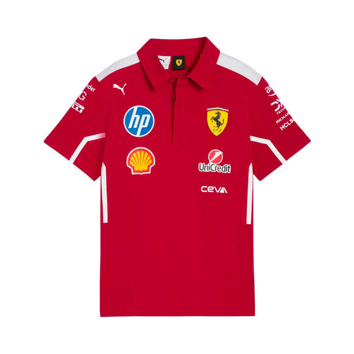 Polo Shirt Scuderia Ferrari F1 2025