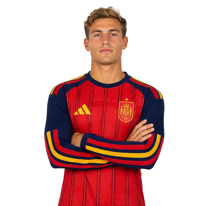 Espagne Domicile 26/27 - Coupe du Monde 2026 - Manches Longues - Version Joueur