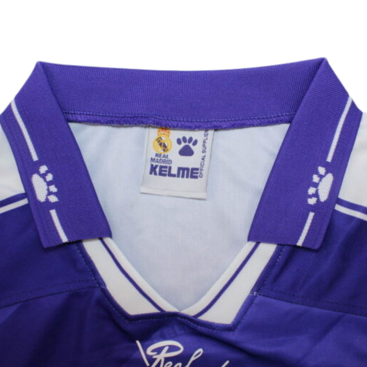 Real Madrid Extérieur 94/95 - Manches Longues - Détail