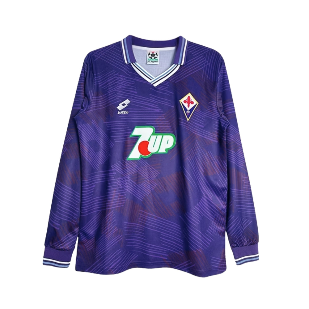 Fiorentina Local 92/93 - Manga Larga