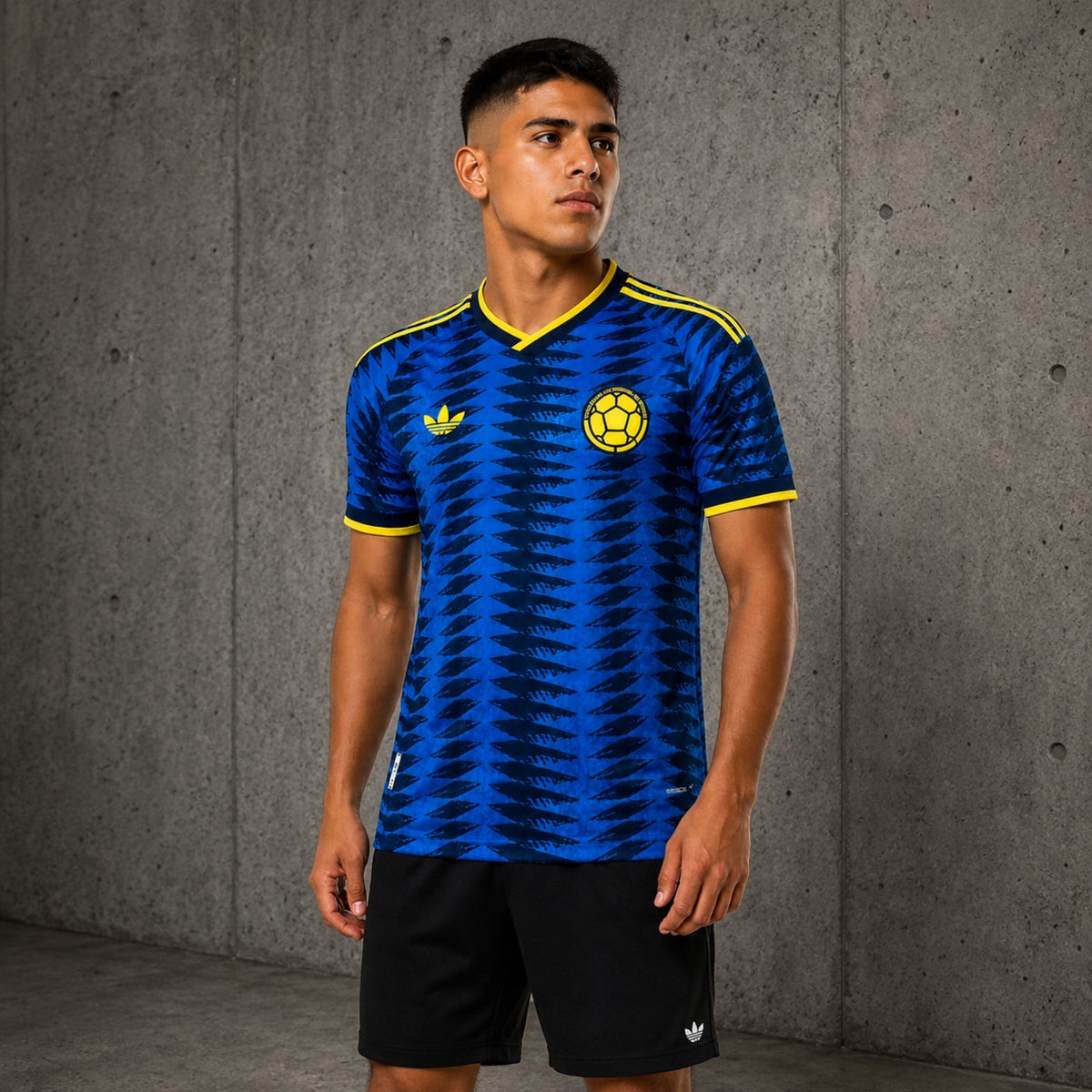 Colombie Extérieur 26/27 - Coupe du Monde 2026 - Version Joueur - Bleu