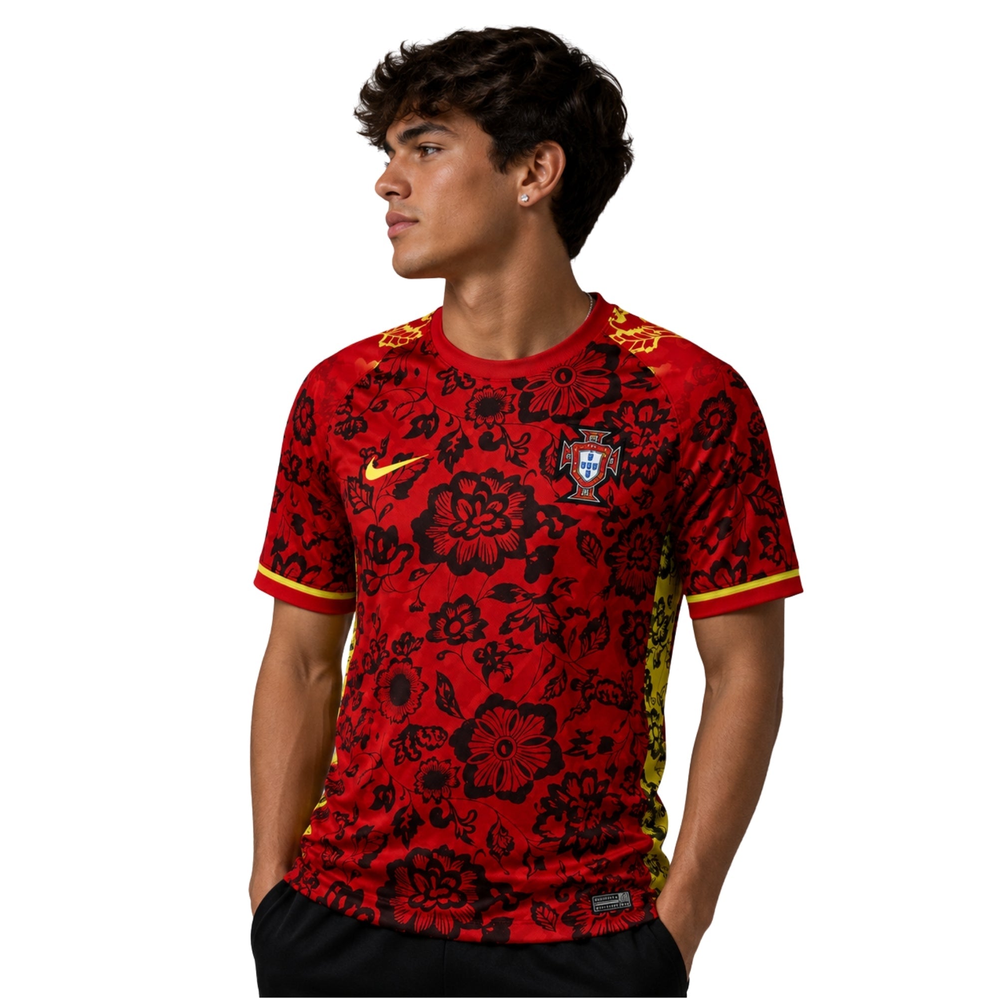 Maillot Portugal Édition Spéciale 26/27 - Coupe du Monde 2026, porté de face