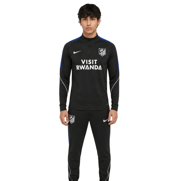 Atlético de Madrid 26/27 - Survêtement - 1/2 Zip - Noir