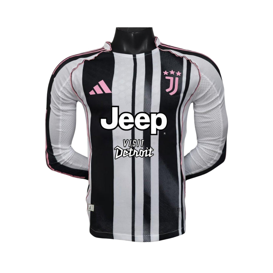 Juventus Domicile 25/26 - Manches Longues - Version Joueur
