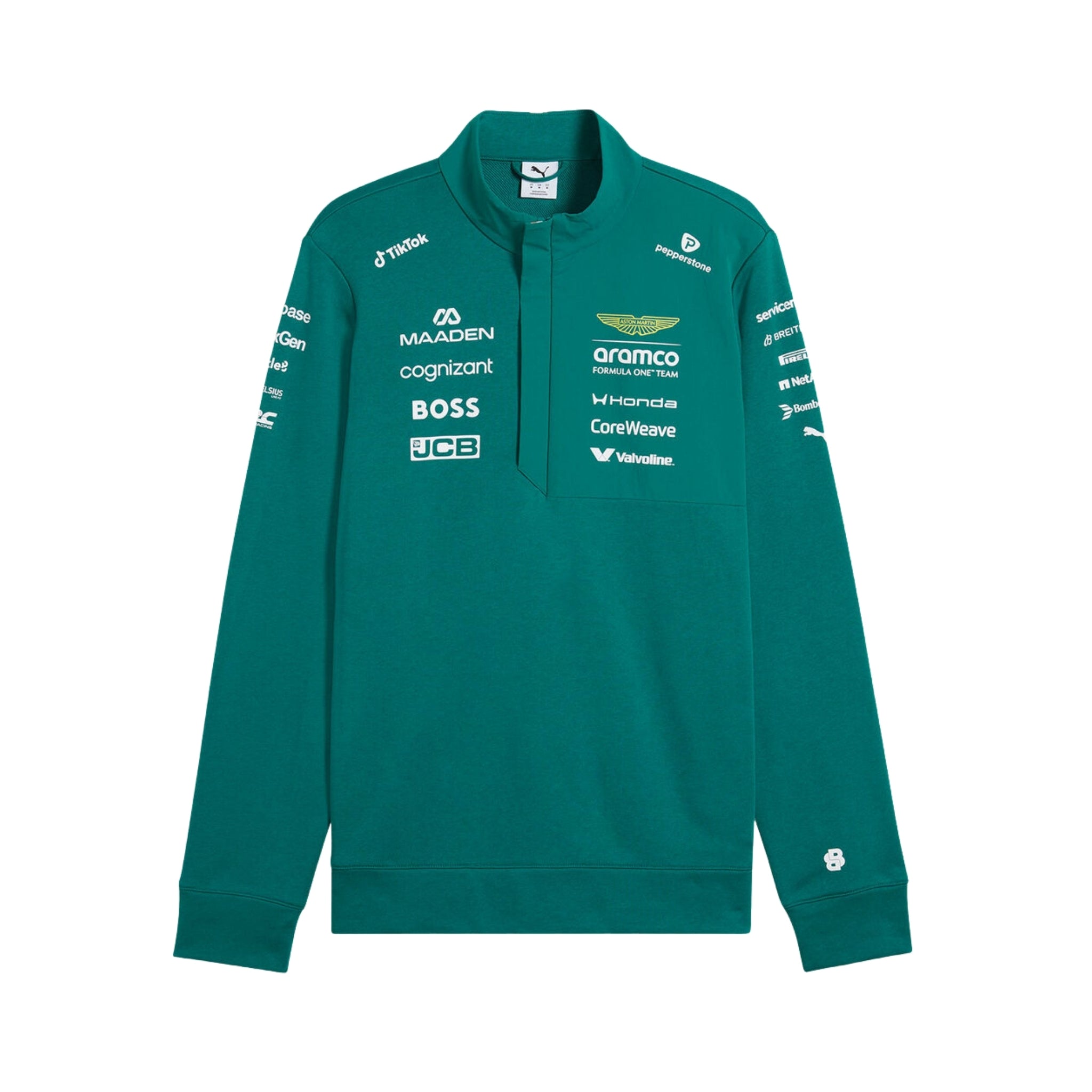 Sweat Aston Martin F1 2026 - Vue de face