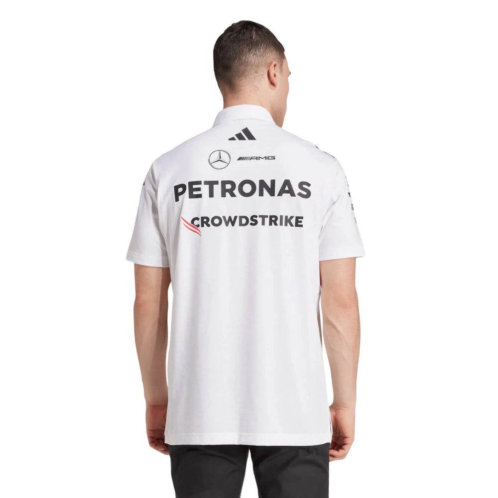Mercedes AMG Petronas F1 2025 Polo - White