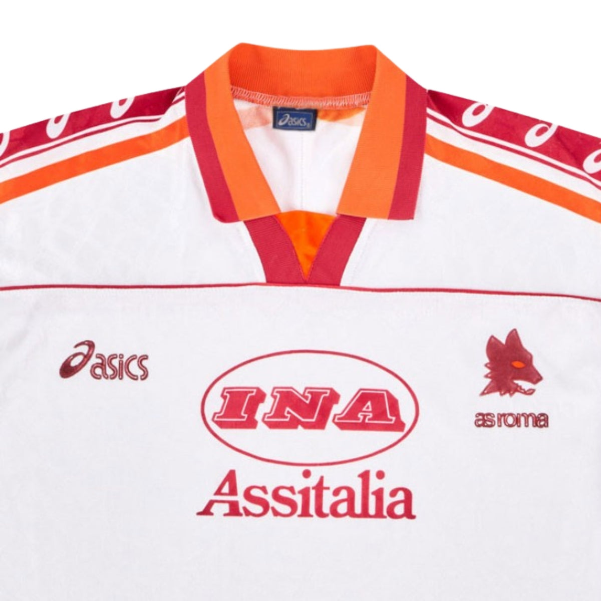 AS Rome Extérieur 95/96 - Détail