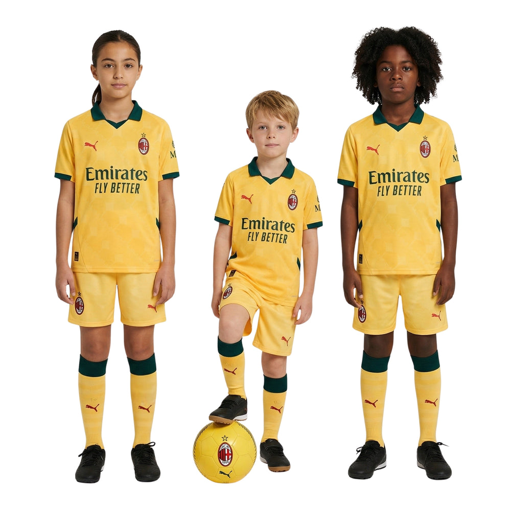 Kit Infantil AC Milan Tercera 25/26