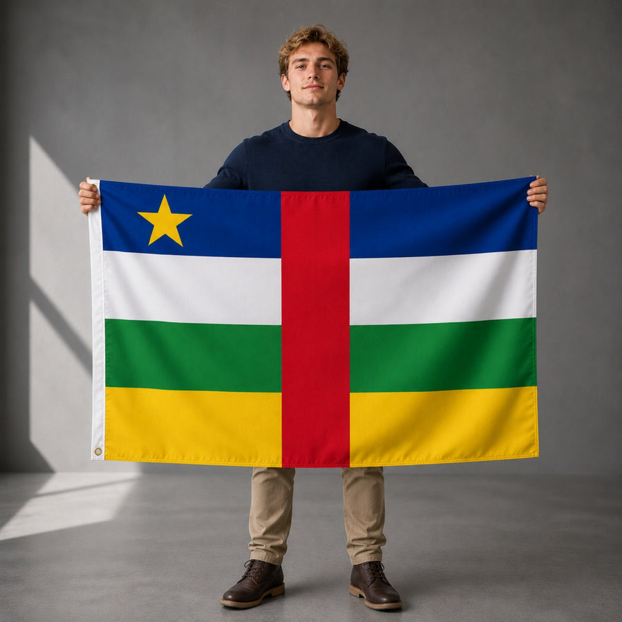 Drapeau - République Centrafricaine