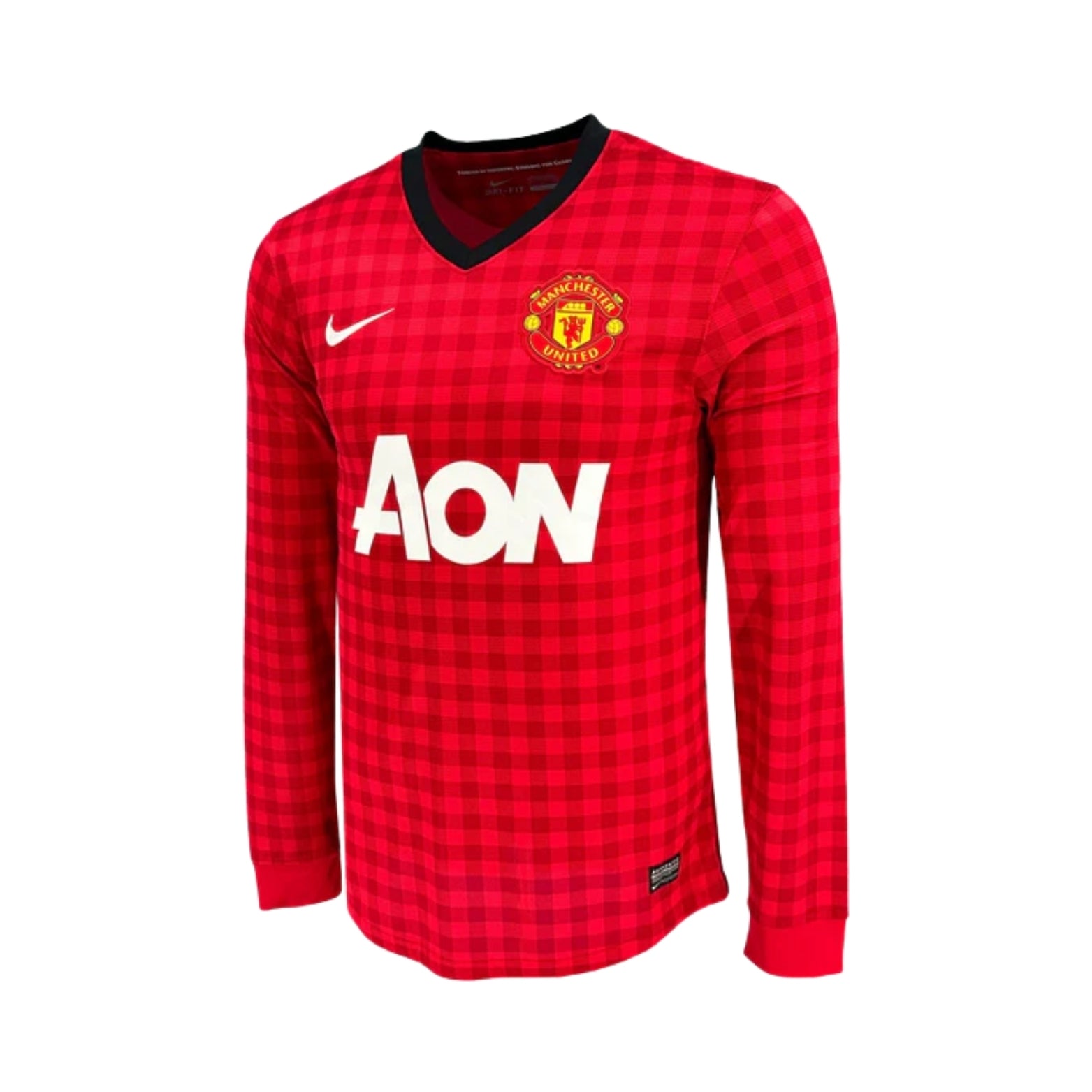 Manchester United Domicile 12/13 - Manches Longues - Vue de face