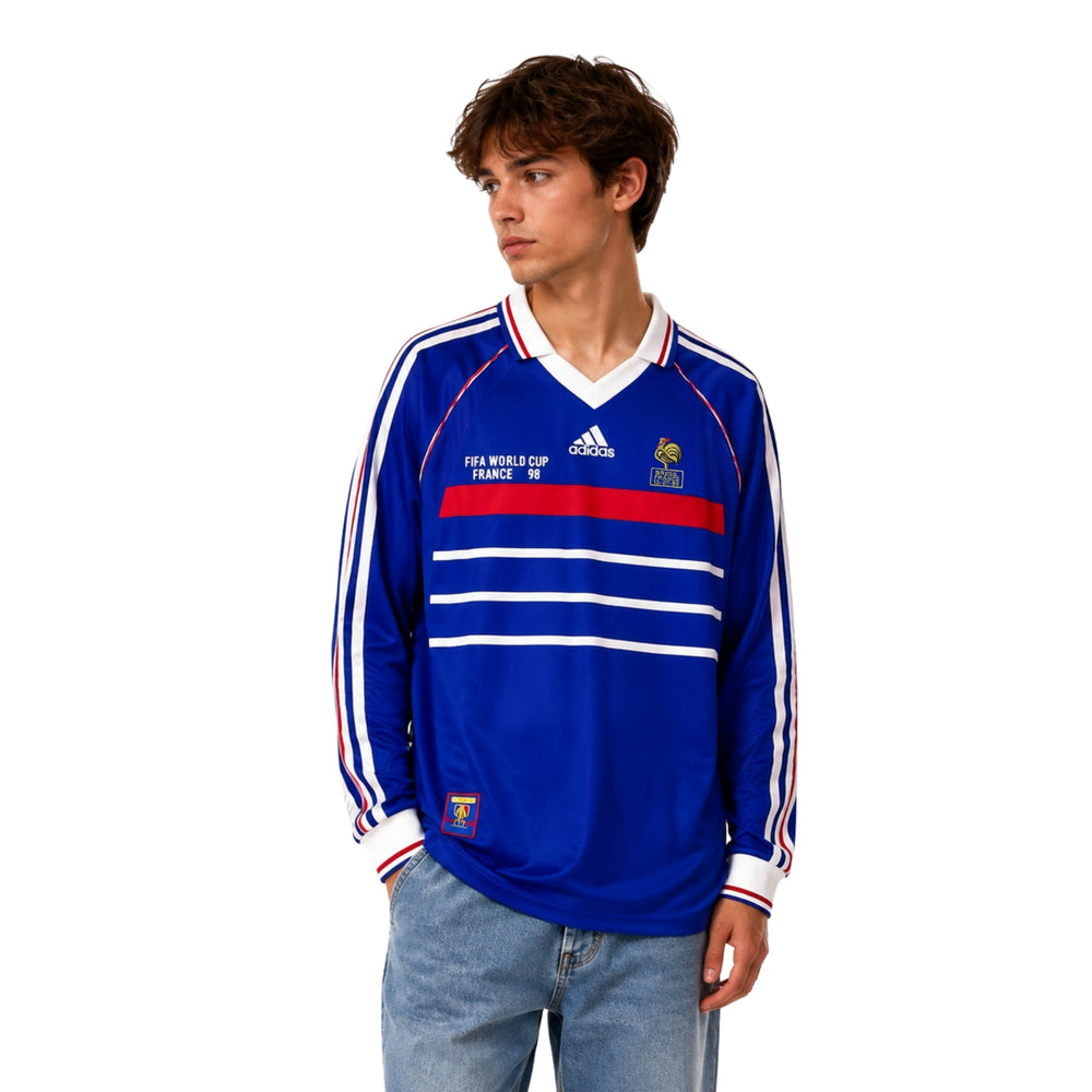 France Home 97/98 - Long Sleeve - Mundial 98