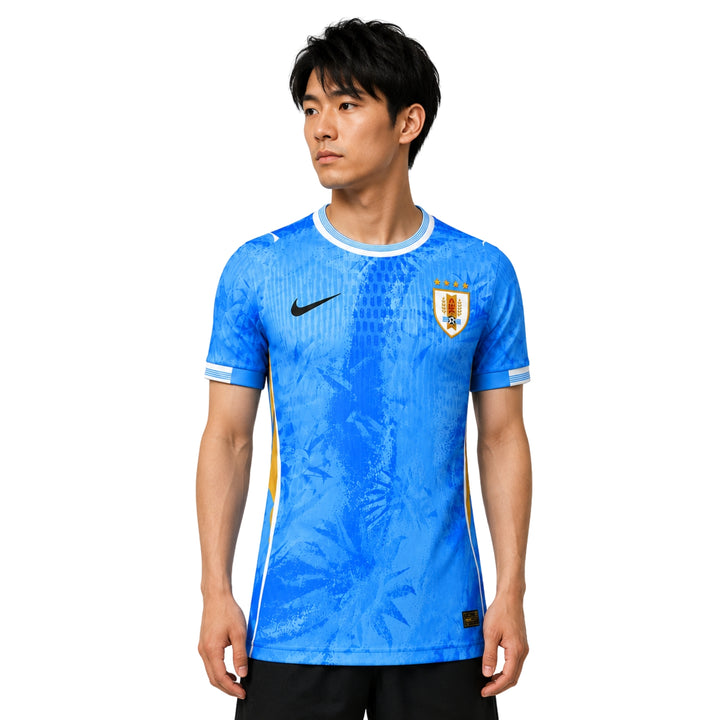 Uruguay Édition Spéciale 26/27 - Coupe du Monde 2026 - Version Joueur - Bleu Clair
