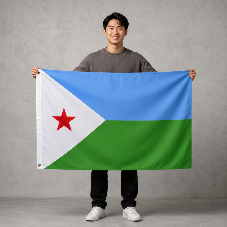 Drapeau - Djibouti