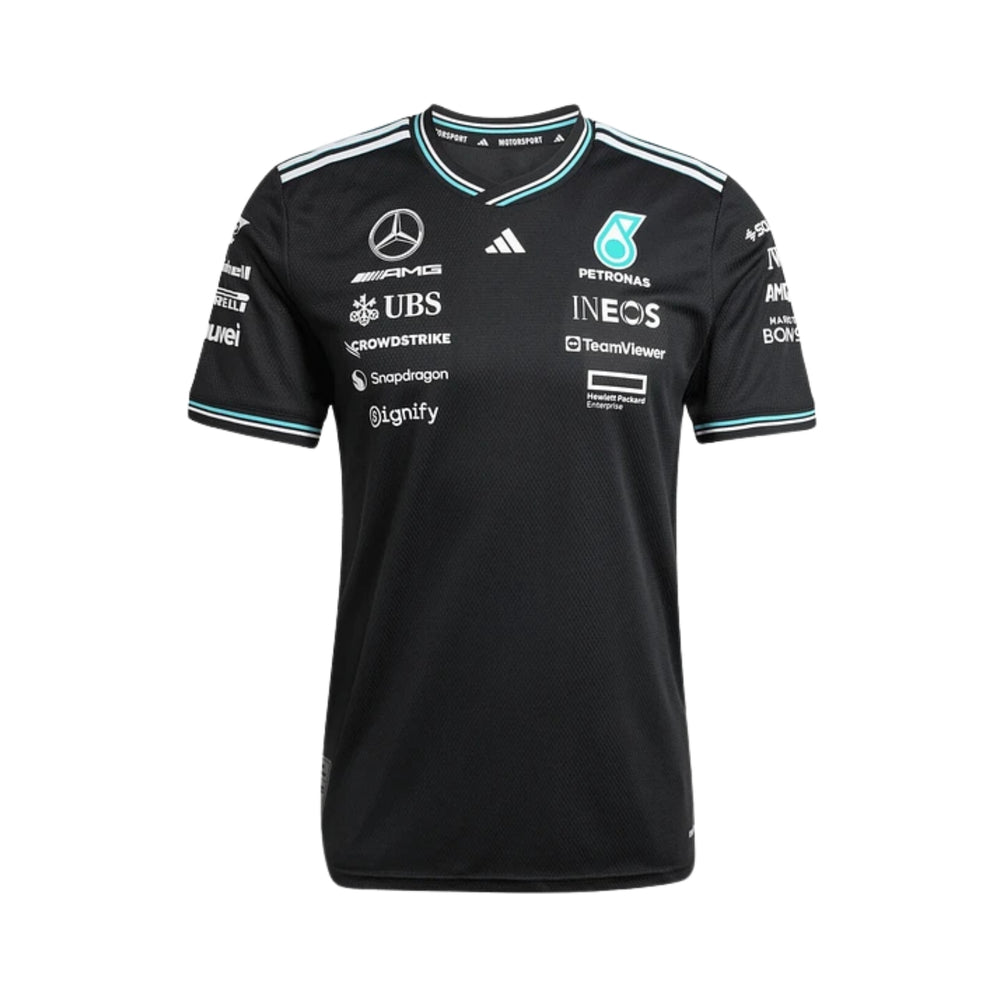 Mercedes AMG Petronas F1 2025 T-Shirt - Black