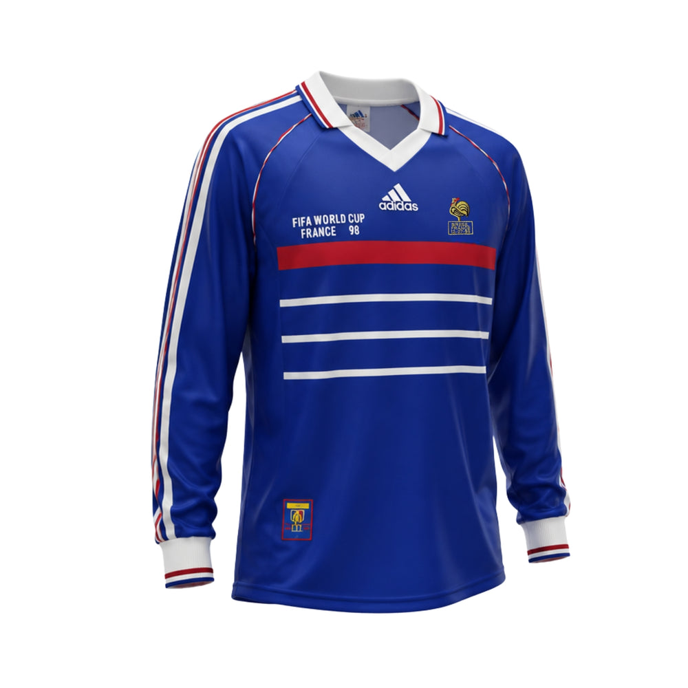 France Home 97/98 - Long Sleeve - Mundial 98