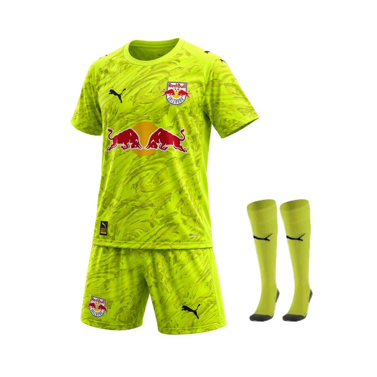 Kit - Bragantino Gardiens de But 26/27 - Vert Fluo