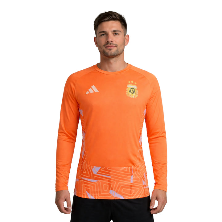 Argentine Gardiens de But 26/27 - Coupe du Monde 2026 - Manches Longues - Orange