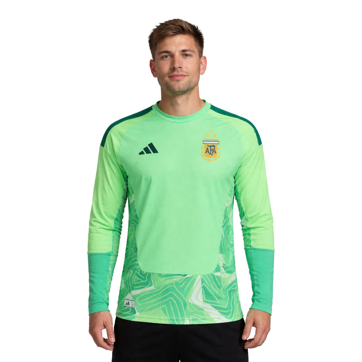 Argentine Gardiens de But 26/27 - Coupe du Monde 2026 - Manches Longues - Vert Clair