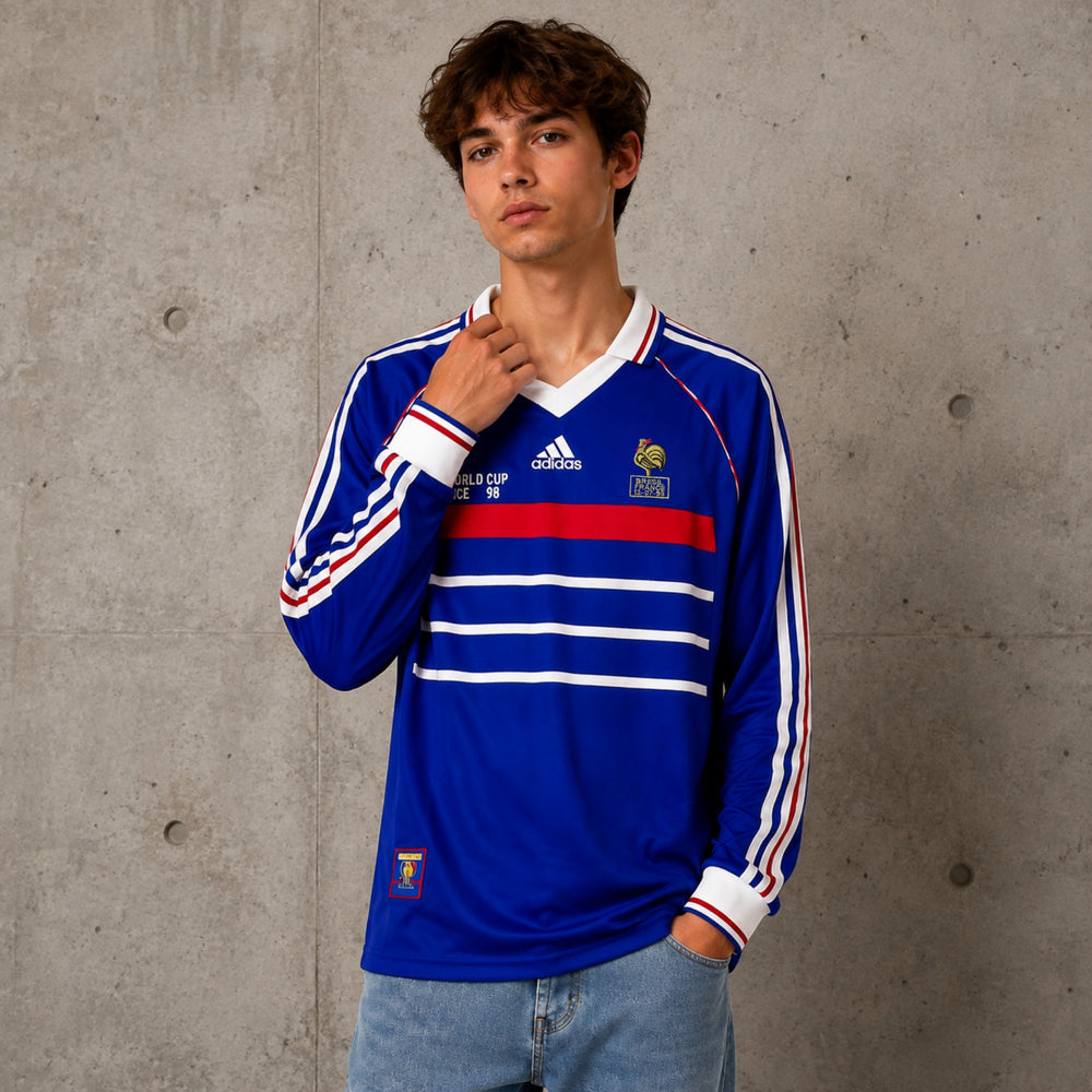 France Home 97/98 - Long Sleeve - Mundial 98