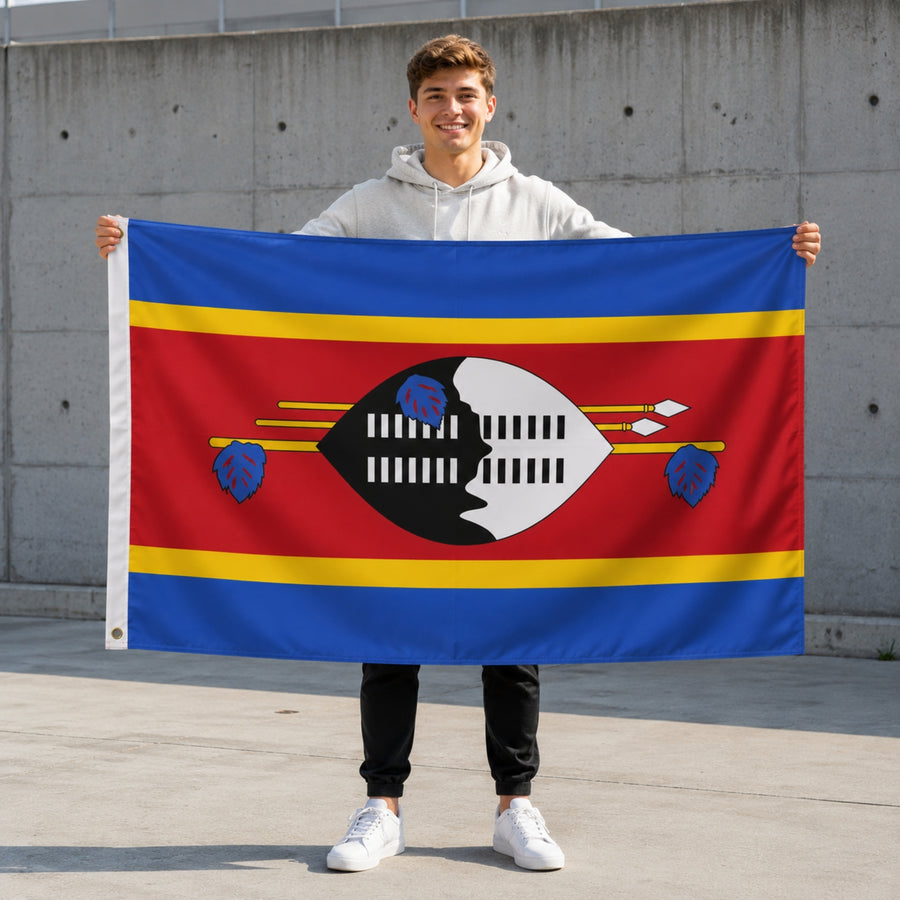 Drapeau - Eswatini